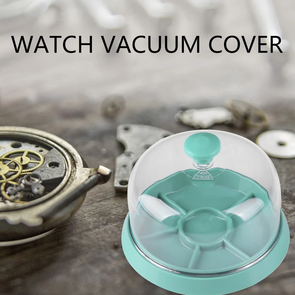

6 Slots Watch Dust Sheet Cover with Tray Watch Movement Repair Tool Jewelry tools Spare Protector Watchmaker Repair Tool
