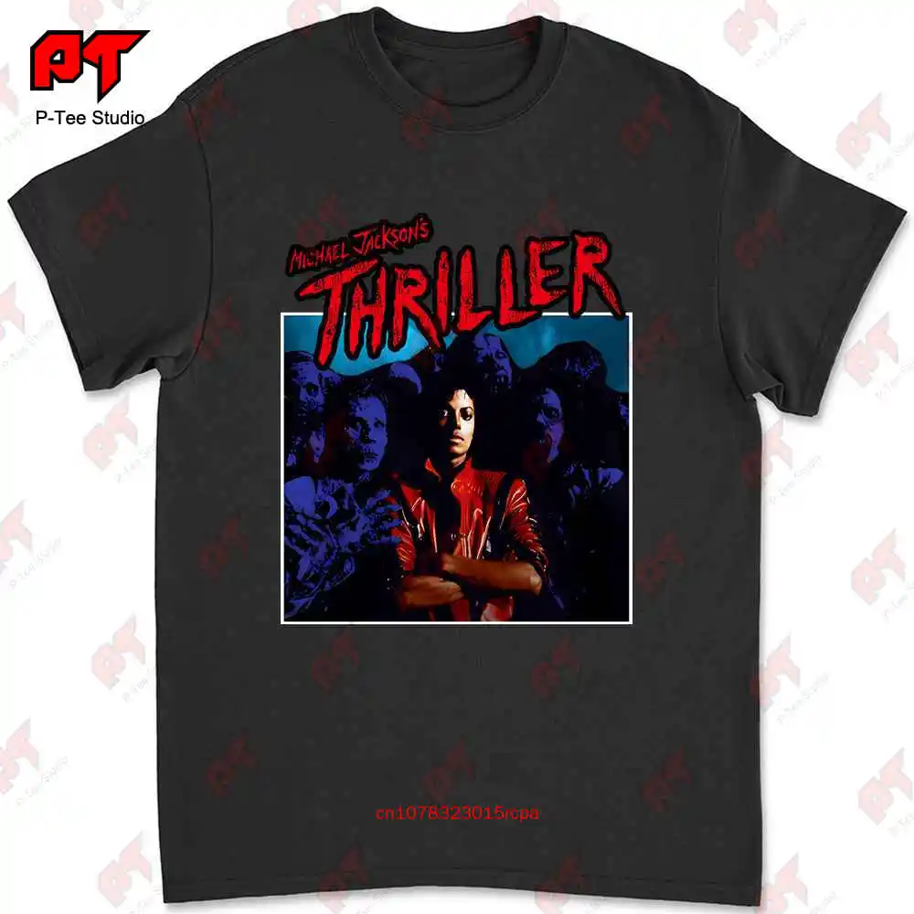 Майкл Джексон винтажный триллер футболка Mj LGUP