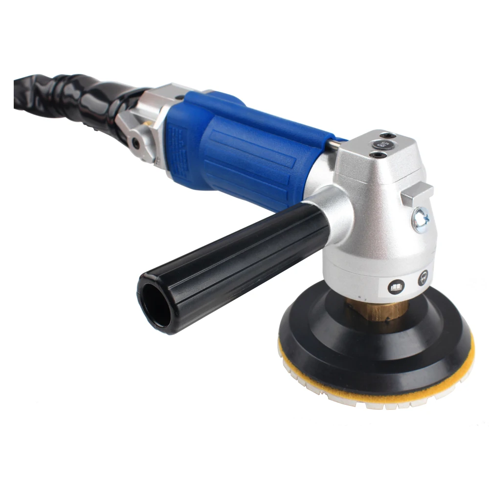 

Raizi handheld rear exhaust air/pneumatic wet polisher for granite marble stone machinery