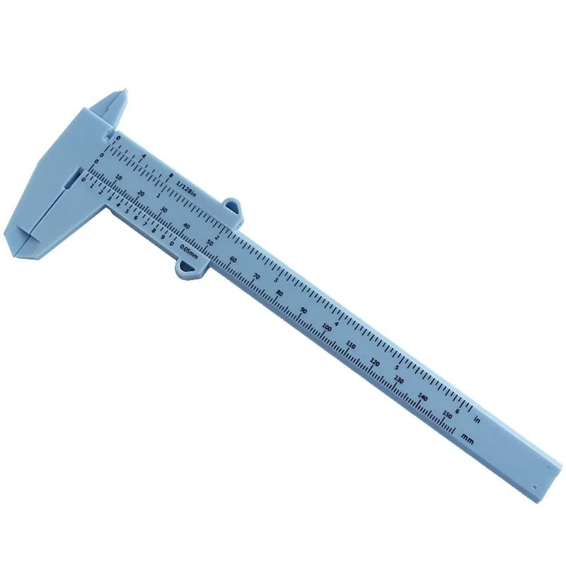 

150mm Measuring Caliper Mini Plastic Vernier Caliper Aperture Depth Diameter Measuring Tool Micrometer