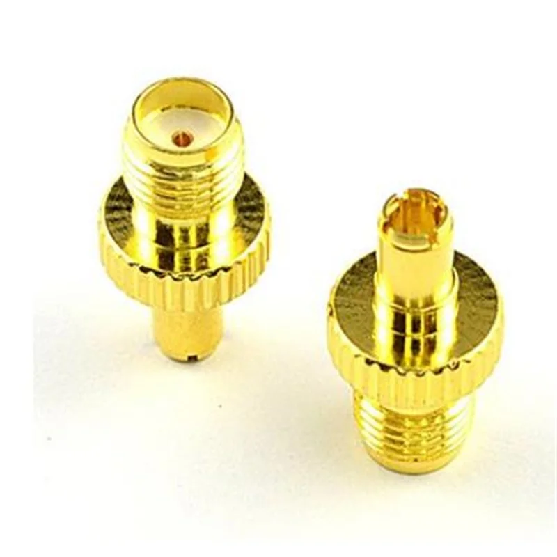 

100 шт., адаптер антенны 3G 4G, разъем SMA, штекер TS9, штекер, RF, прямой антенный разъем, позолоченный