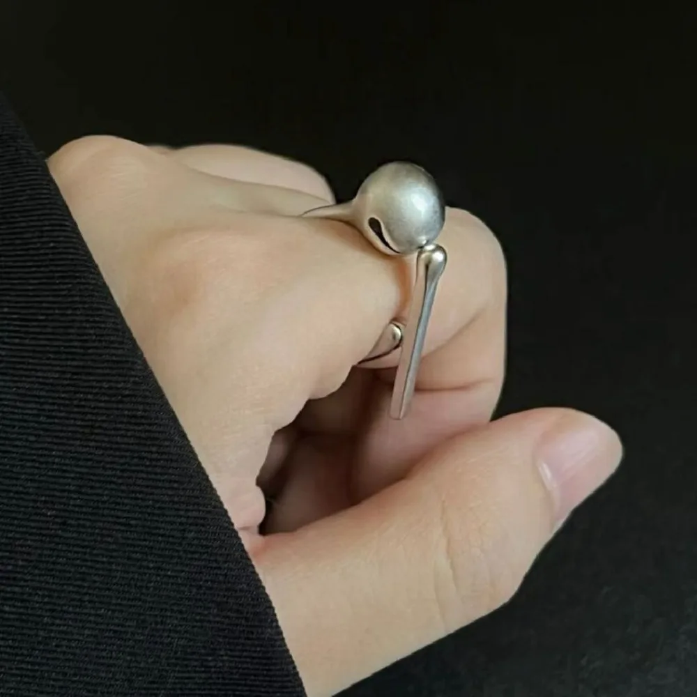 Милые Открытые Кольца из сплава прочные странные игрушки деревянные