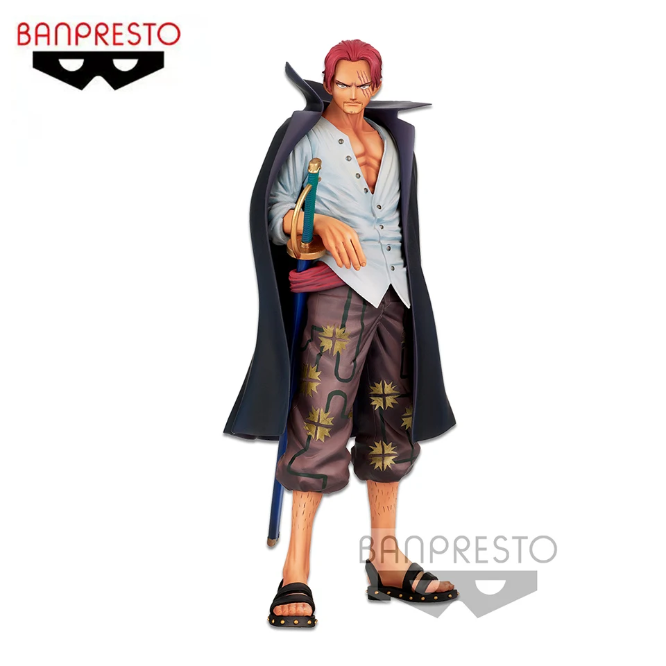 

Оригинальные фигурки героев аниме Banpresto One Piece летопицы MSP Shanks, модели кукол, игрушки