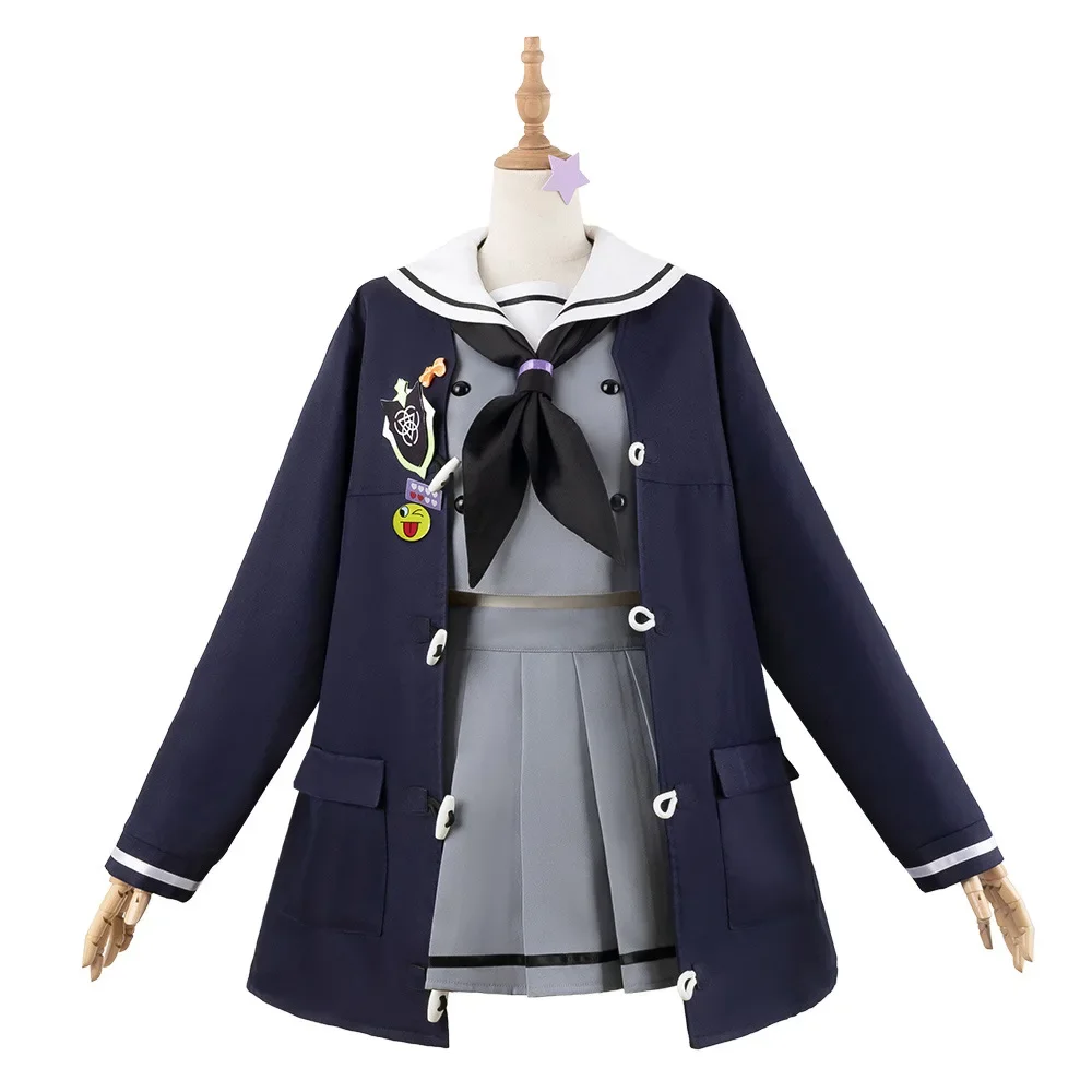 Игровой синий архив Uzawa Reisa Косплей Костюм гало ролевые игры JK школьная форма