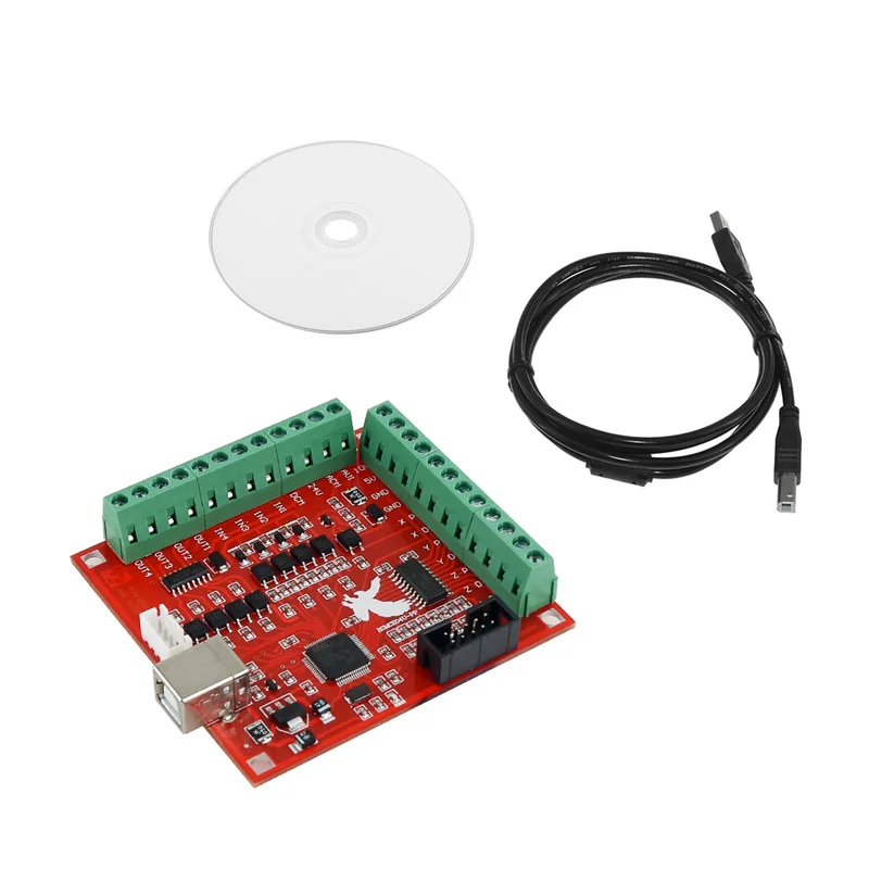 CNC USB MACH3 Breakout board 100Khz 4 axis interface driver motion controller driver board