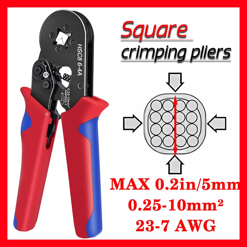 

Мини-клещи для обжима наконечников YQXINQIDZ HSC8
