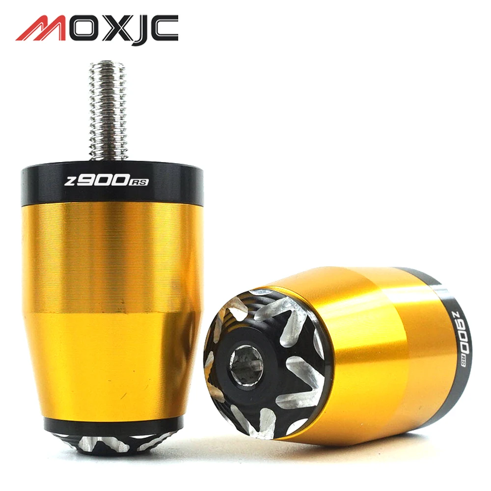 

CNC Aluminum Alloy Handlebar Grips Plug Handle Bar Ends Cap Slider for KAWASAKI Z900RS 2018-2022