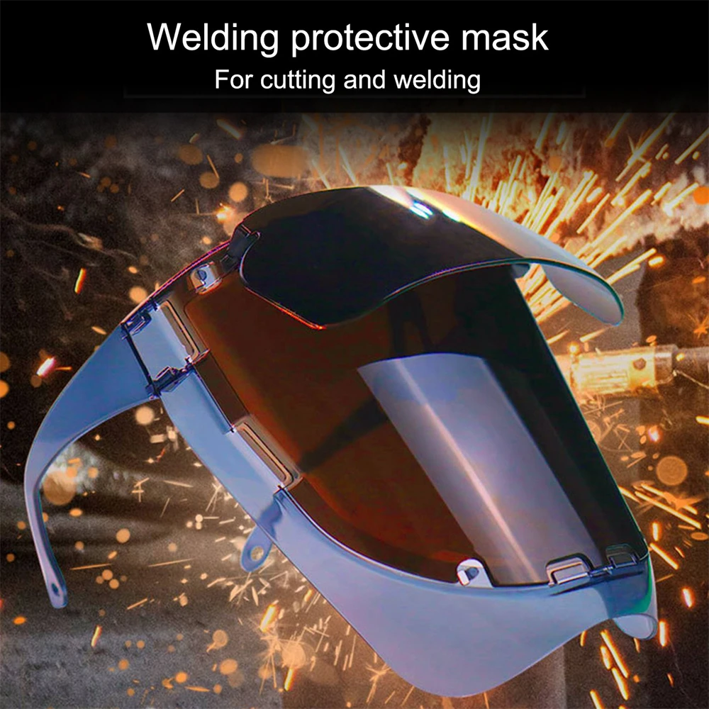 

Head-mounted Professional Automatic Welding Mask Goggles Light Filter Anti-glare Welding Helmet Equipment Protective Mask