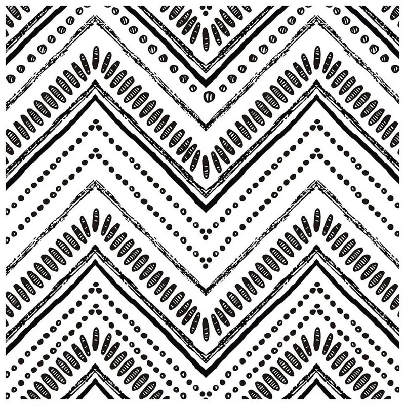

Современные круглые овальные полосатые обои, черные, белые виниловые самоклеящиеся декоративные обои 17,7 дюймов x футов