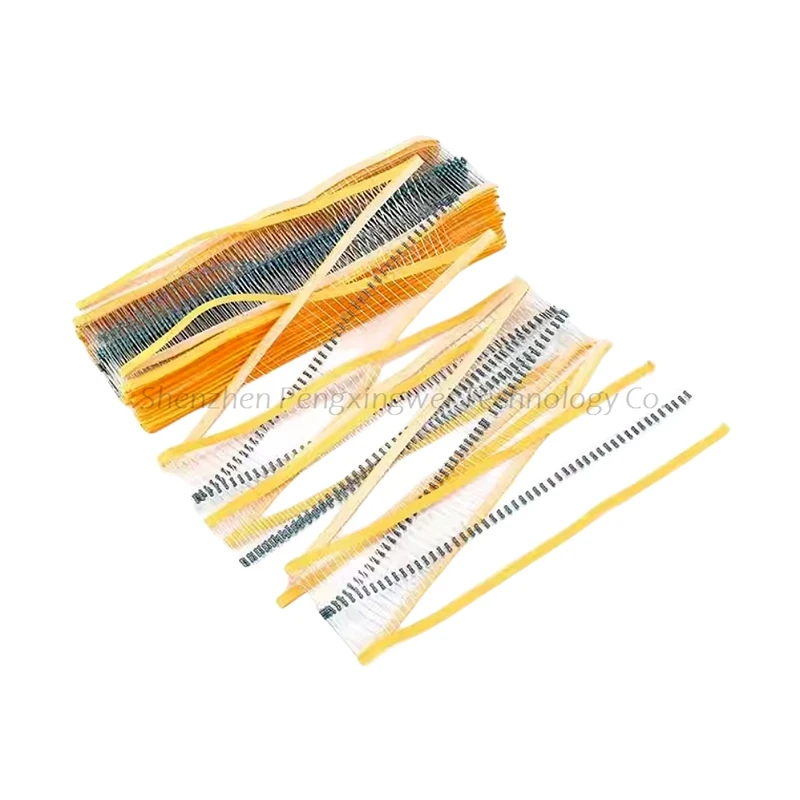 Металлический пленочный резистор 100 Вт 1/4 1 0 25 2 10 12 15 5 120 Ом R K 150 1R 1R2 1R5 10R 12R 100R 1K 10K 1%