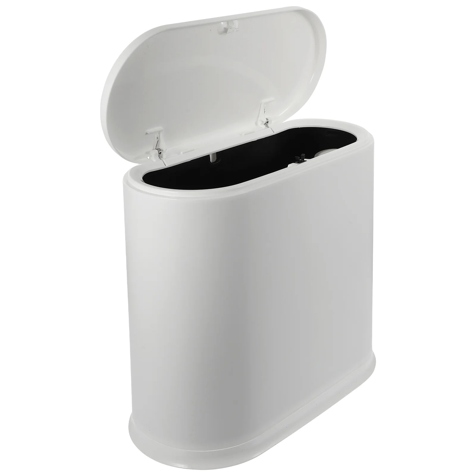 

Crevice Trash Can Garbage Trashcans Kitchens Lid Bedroom Waste Basket Office Narrow Bathroom Bins Plastic