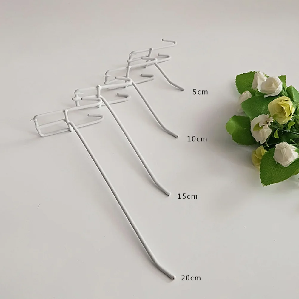 20 шт. вешалка с крючком для доски супермаркета металлические крючки железная