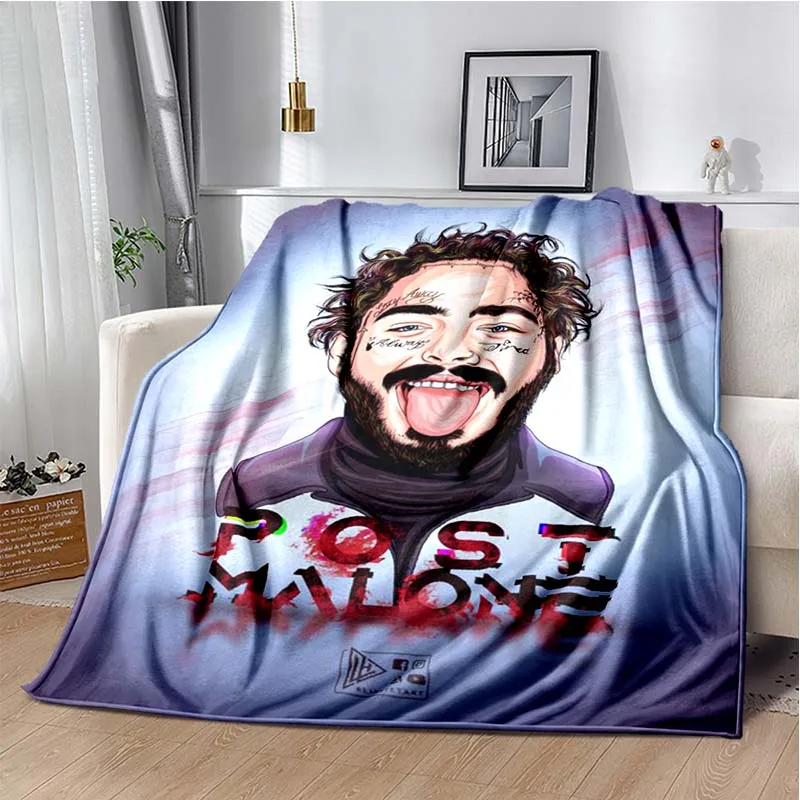 

Одеяло теплое в стиле хип-хоп с принтом музыкальной певицы звезды