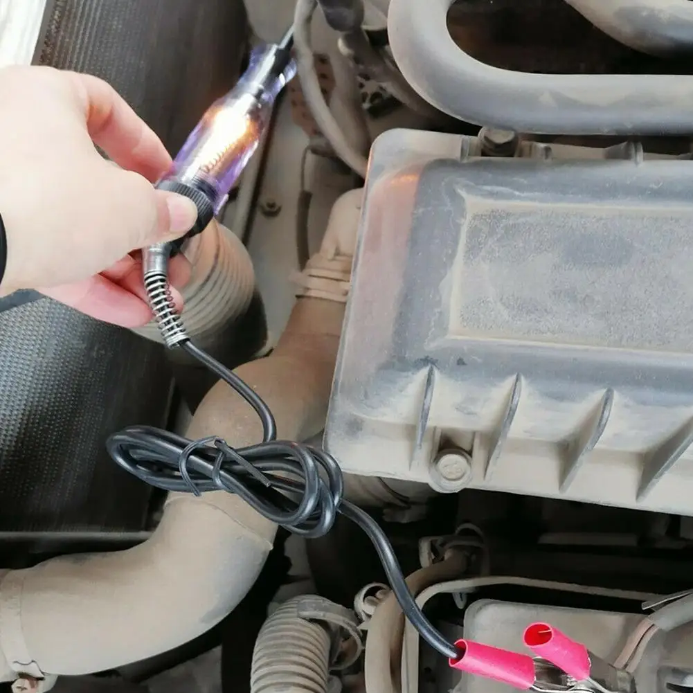 

Тестер цепи напряжения с цифровым дисплеем 6-24, цифровой автомобильный инструмент, диагностический дисплей для ремонта лампы, диагностика ...