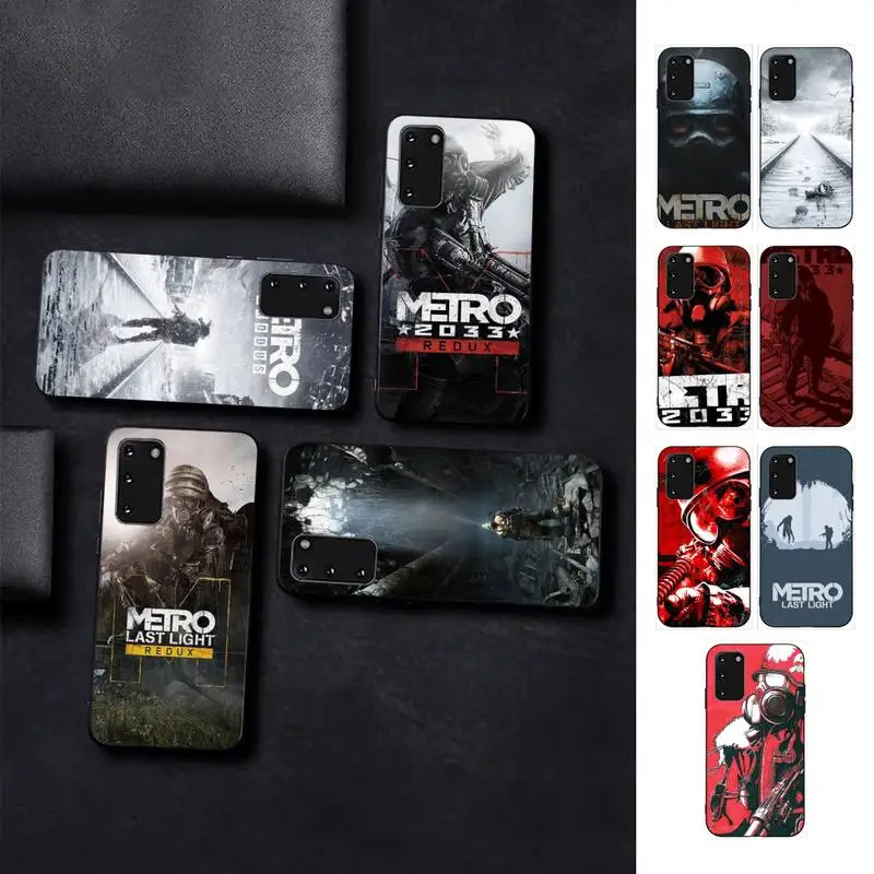 

Metro 2033 Phone Case for Samsung S10 21 20 9 8 plus lite S20 UlTRA 7edge