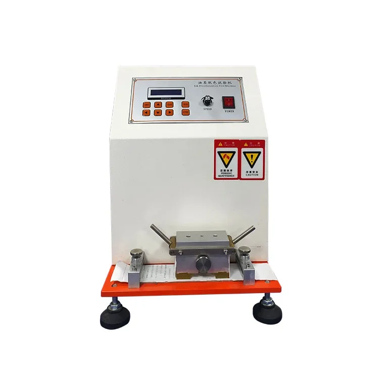 ZONHOW ASTM D5264 Тестер натирания чернил для печати Машина испытания на отцветание