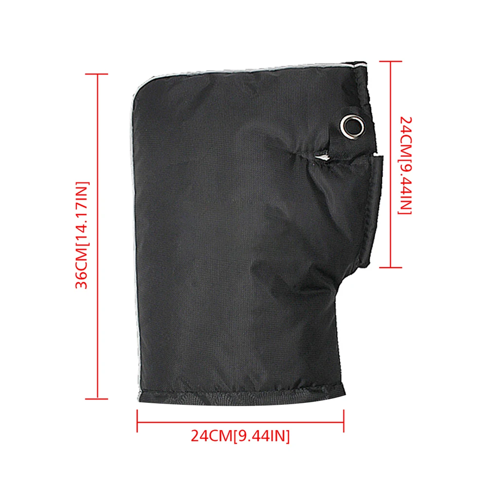 

Mitts Gloves Handlebar Motorbike Black Hand Protector Motorcycle Rainproof Riding Gloves Scooter Universal Warm