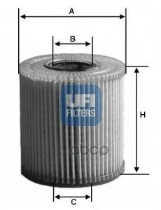 25.009.00_фильтр Масляный! Bmw E34/E36/E38/E39 M51 Opel Omega 2.5td/Tds 91 UFI арт. - Цена: 607,00 руб.