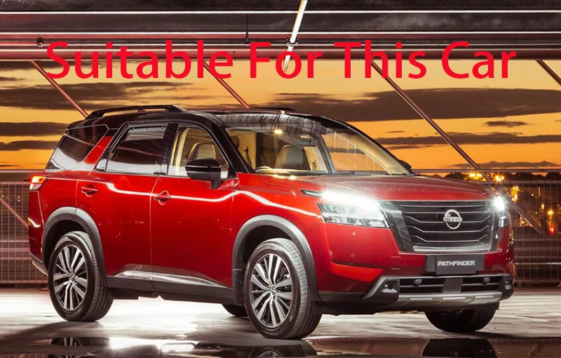 Для NISSAN Pathfinder 2022 2023 2024 автомобильные аксессуары АБС-пластик хромированная