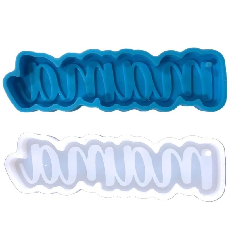 

Форма в форме матери 4XBE, силиконовая форма для сережек на день матери, подходит для эпоксидной смолы, сделай сам, подвеска, серьги, изготовле...