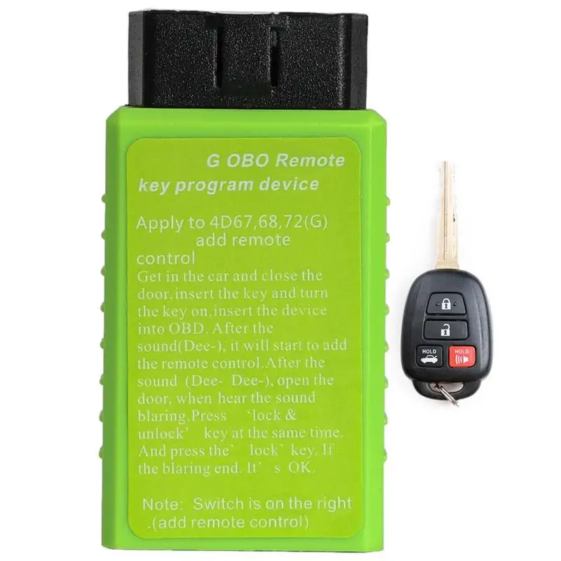 

OBD2 For Toyota G Chip H Chip Vehicle OBD Remote Key Programming Device With Switch Add Transponder Via OBD2 Key Programmer