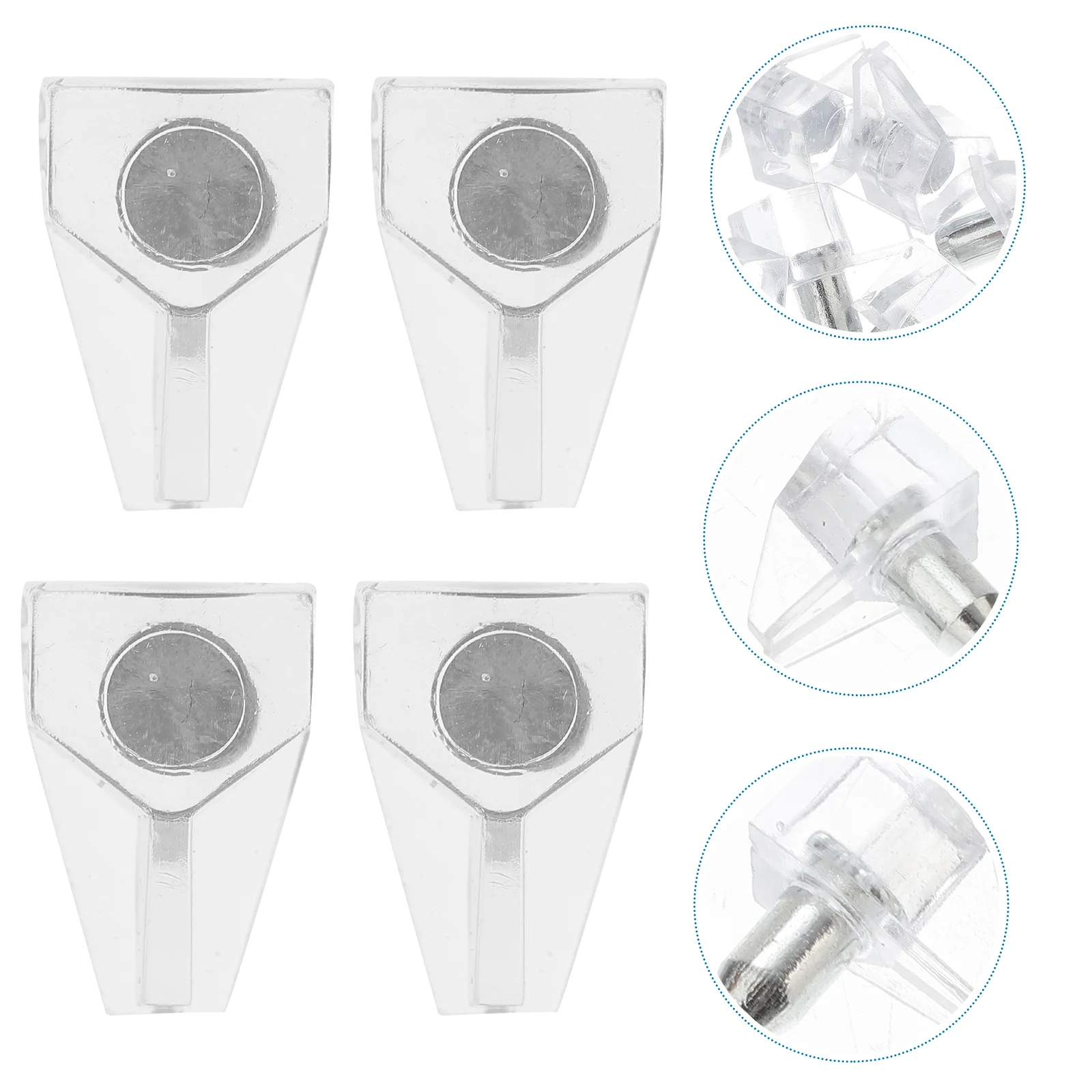 

Shelf Pegs Cabinet Support Supports Bracket Clips Bookshelfholders Screwclear Pegkitchen Broken Pin Holder Replacement