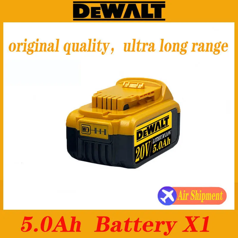 

Original FORDewalt 5.0AH 6.0AH 18V 20V Electric Tool Battery forDewalt DCB180 DCB181 DCB182 DCB201 DCB200 Maximum Power 18650