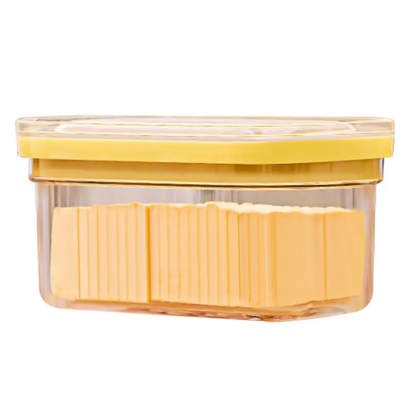 

Butter Holder Dish Airtight Fresh-Keeping Butter Storage Box With Cutter Slicer Kitchen Tools Butter Dispenser Dish For