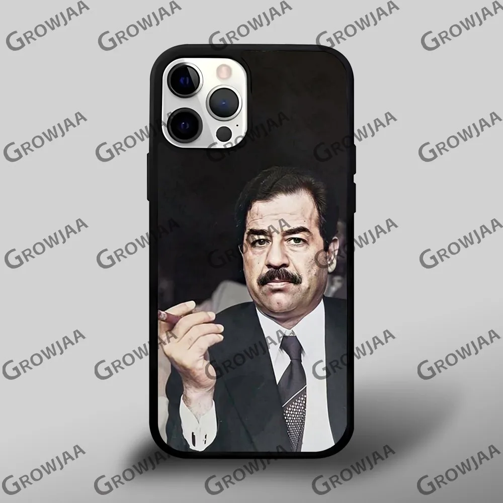 Чехол для телефона S-Саддам H-husдля iPhone 15 14 13 12 11 Pro Xs Max Mini XR X 7 8 Plus роскошный