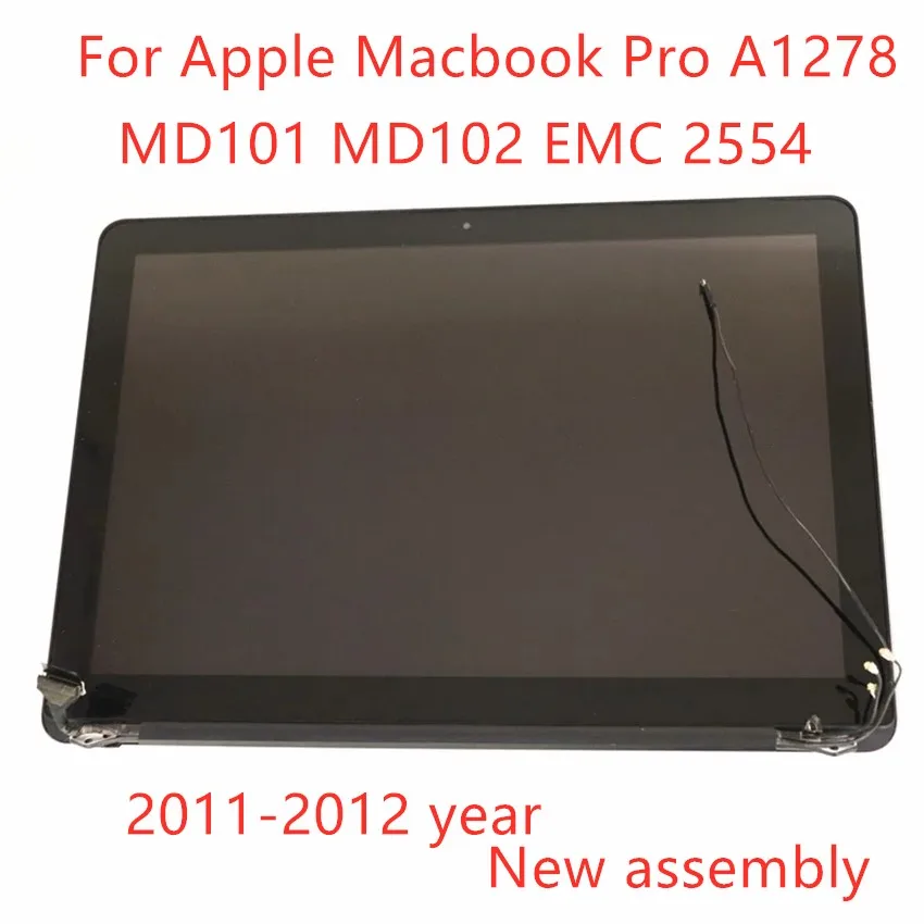 Дисплей A1278 ЖК-экран в сборе 661-6594 661-5868 для MacBook Pro 13 дюймов 2011 2012 MD101/102 MD313/314 MC724/700 -