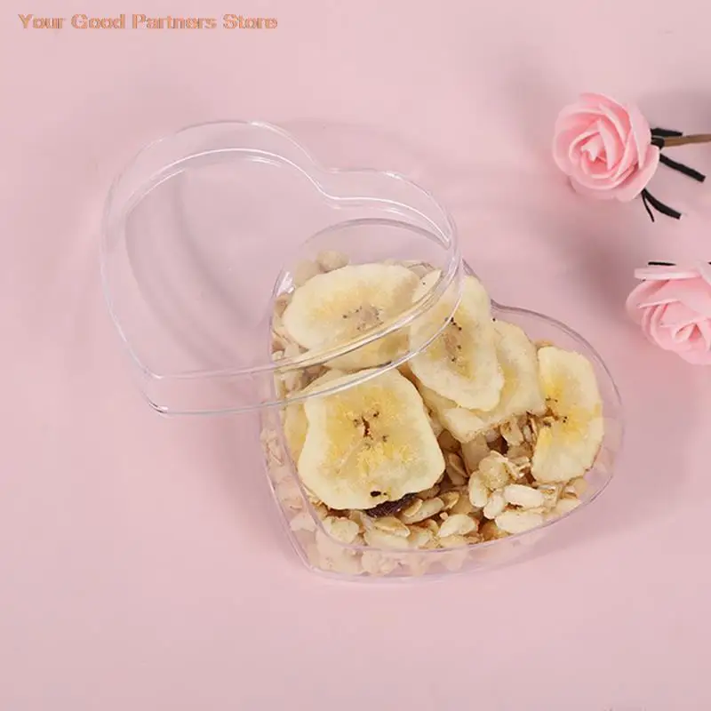 

Clear Favors and Gifts Boxes Cube Portable Organizer Container for Wedding Party Home Bedroom Dormitory