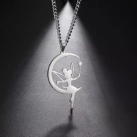 butterfly fairy clavicle chain female fashion simple lovely fairy angel pendant sweet moon star necklace