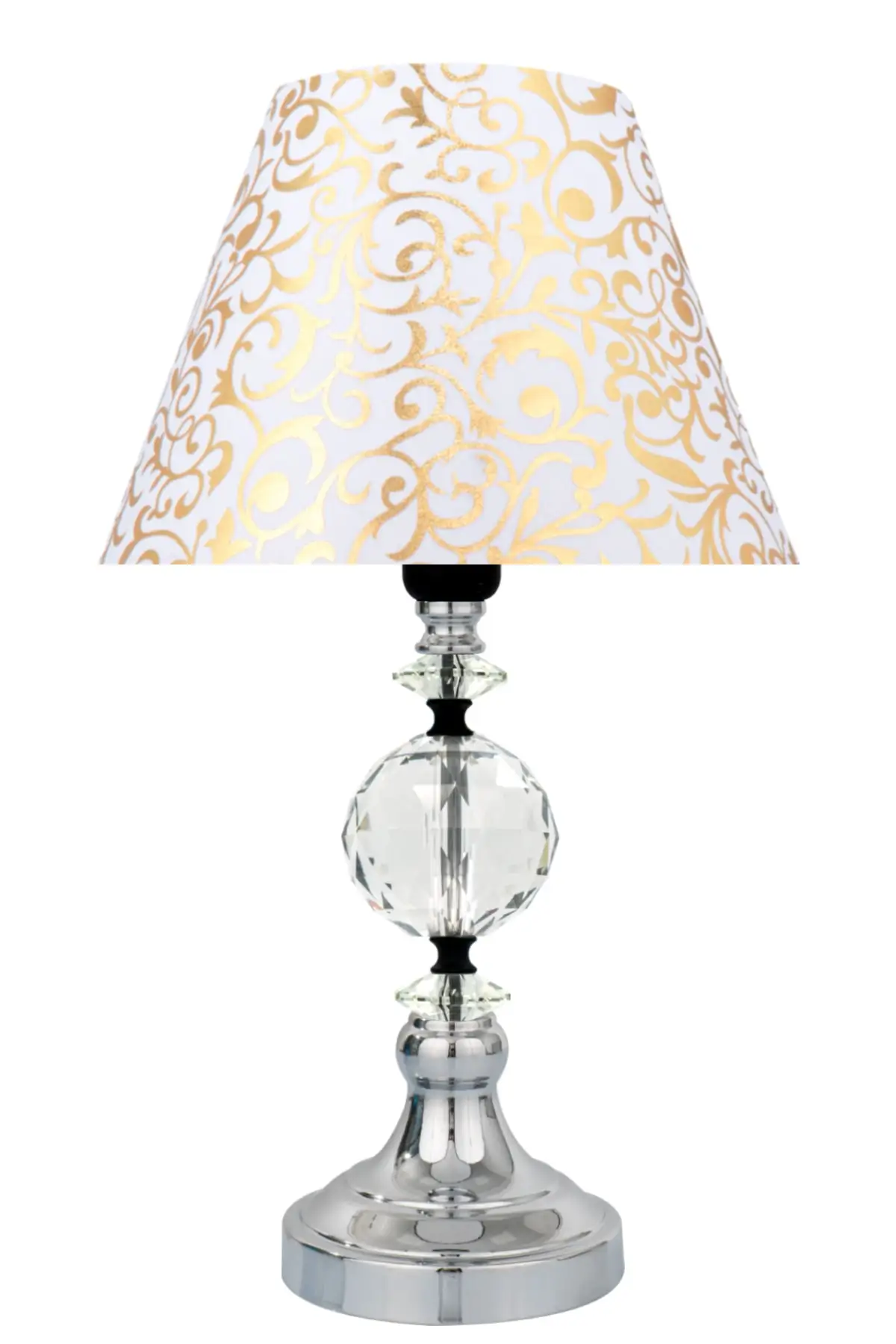 

Omega Silver Chrome Diamonds Lampshade