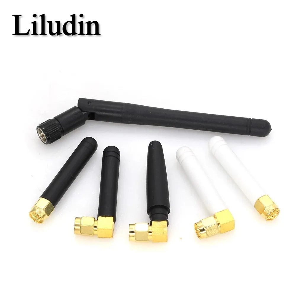 2 шт./лот 433 МГц Антенна 3dBi SMA Штекерный разъем направленная антенна м