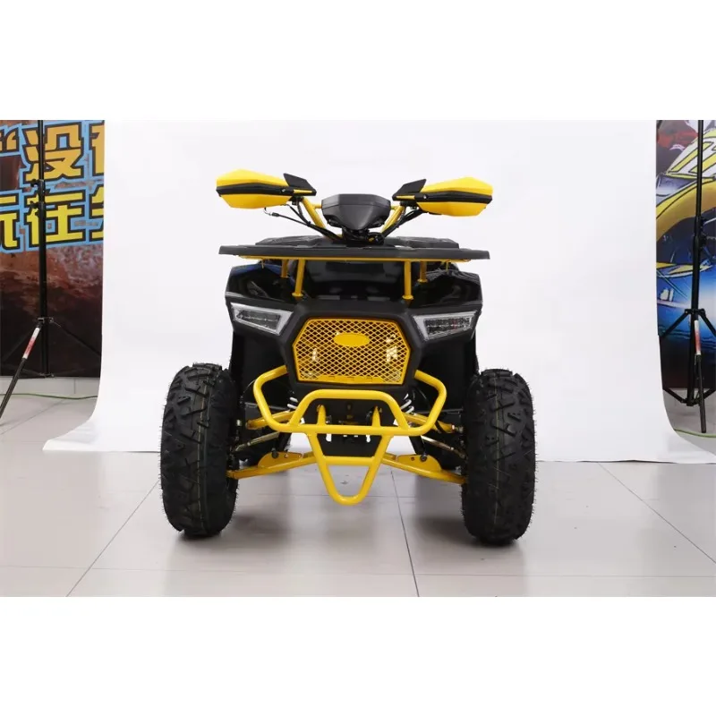 Фото Высокопроизводительный газовый 4-тактный двигатель 110CC 125CC для квадроцикла с автоматической коробкой передач и цепным приводом №2