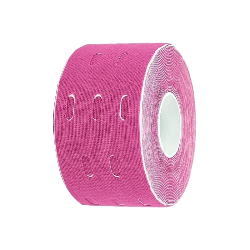 Кинезиологическая лента дышащая эластичная терапевтическая спортивная для