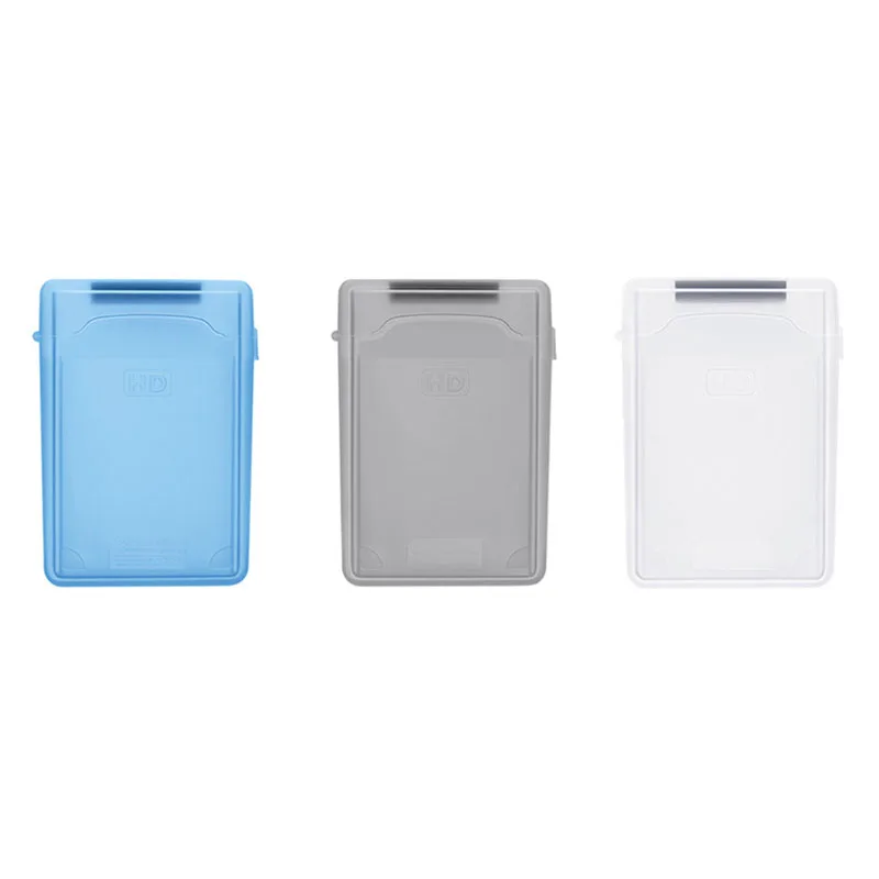 

AYHF-3PCS пластиковый чехол с полным покрытием, защитный чехол для жесткого диска, прозрачный чехол для жесткого диска 3,5 дюйма