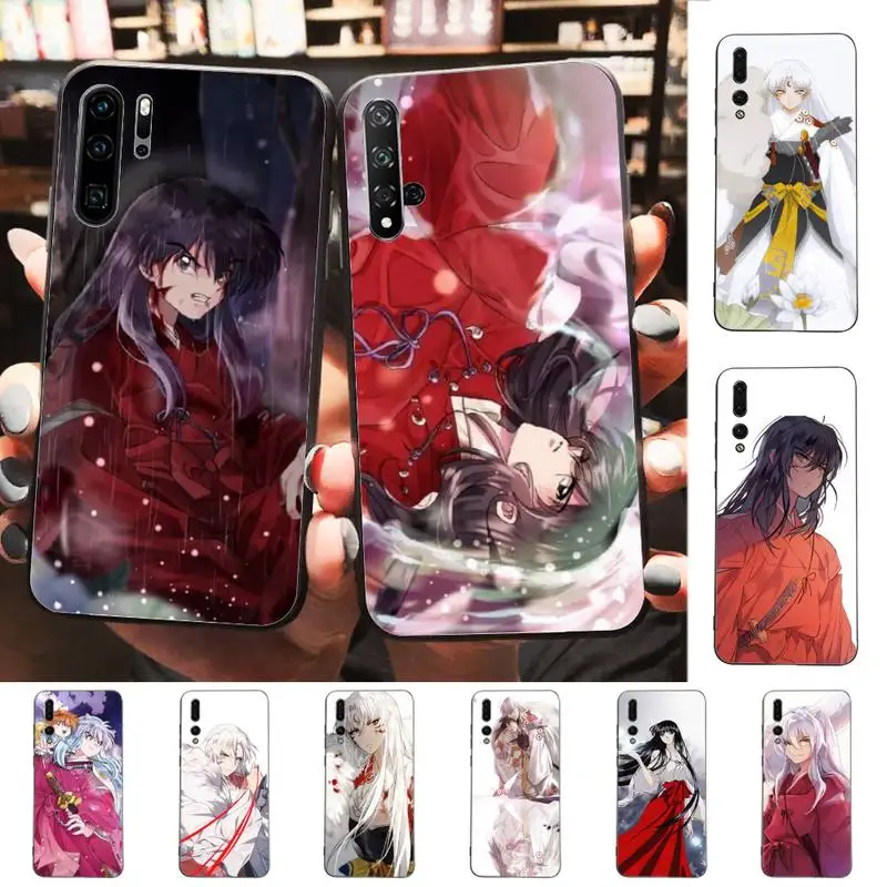 

Anime Inuyasha Phone Case For Huawei P40 P30 P20 Pro P10 Plus P9 P8 Lite P Smart Cover
