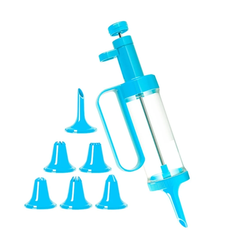 

Cookie Baking Tools Pastry Nozzles Cream Nozzles Cream Guns DIY Pastry Syringes Extruder Kitchen Gadget Plastic Material