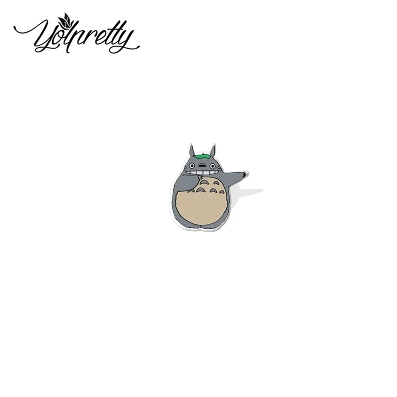 2023 Броши из акриловой эпоксидной смолы в виде мультяшного Аниме Тоторо