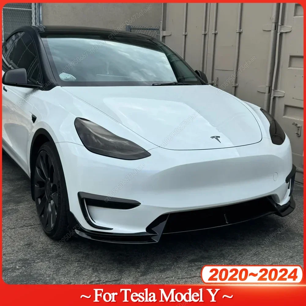Передний бампер автомобиля передняя лопата комплект для Tesla Model Y 2020-2024 седан