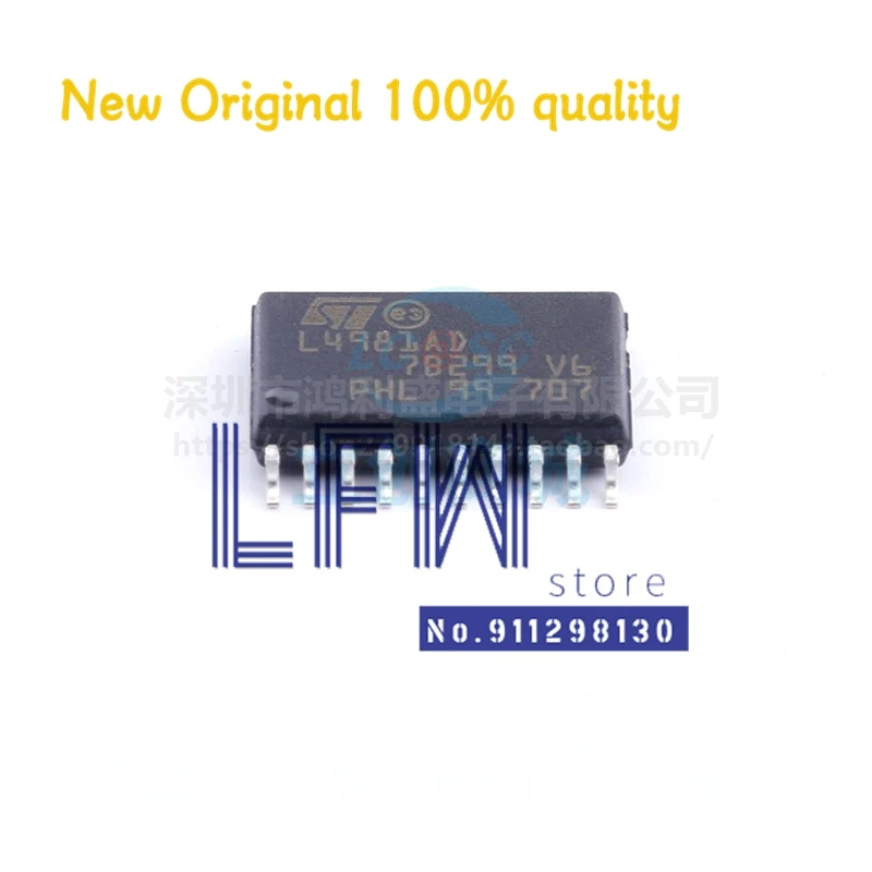 Набор схем L4981AD013TR L4981AD L4981A L4981 SOP20, 5 шт./Лот, новая и оригинальная подсветка, 100%