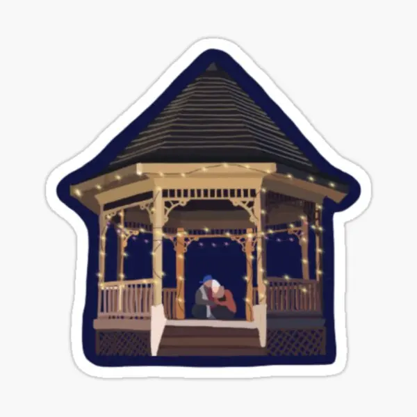 

Люк и Лорелай на беседке 5 шт. наклеек на стену для дома бампер для гостиной художественные фоновые украшения Забавный принт бутылки для вод...