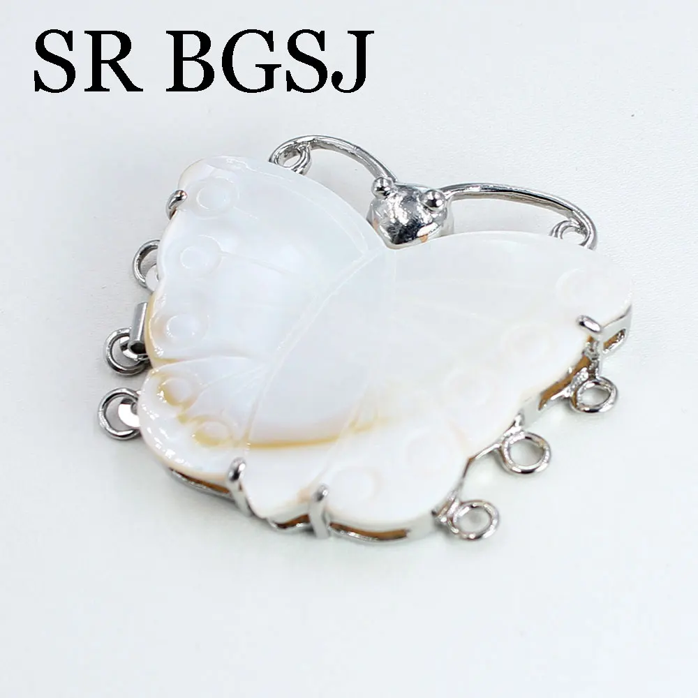 Подвеска-бабочка из 3 нитей 38 мм