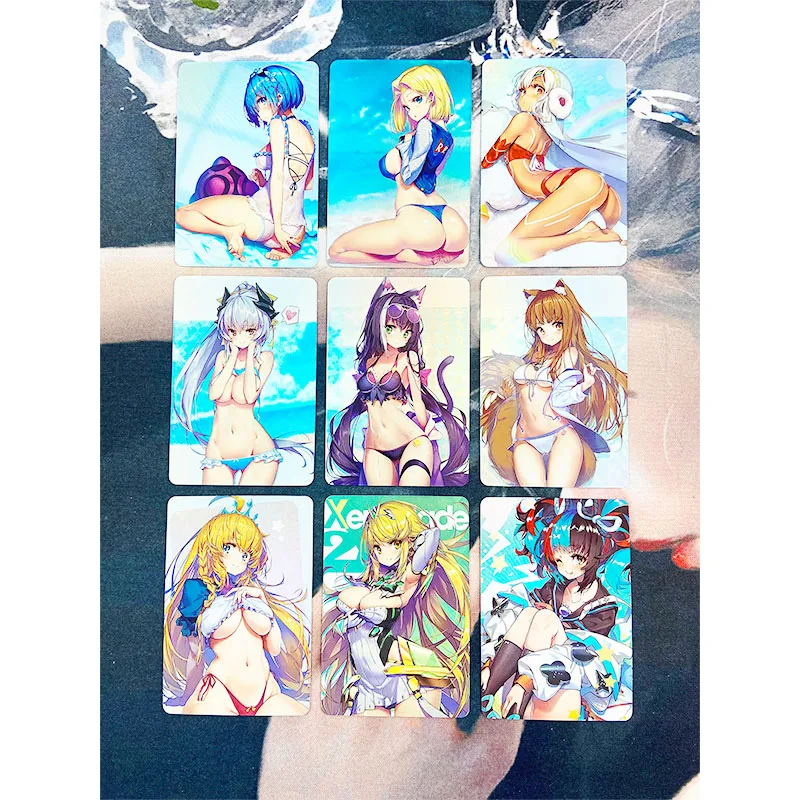 Diy самодельные 9 шт./комплект Ram Kitagawa Марин аниме персонажи Бронзирующая Коллекция