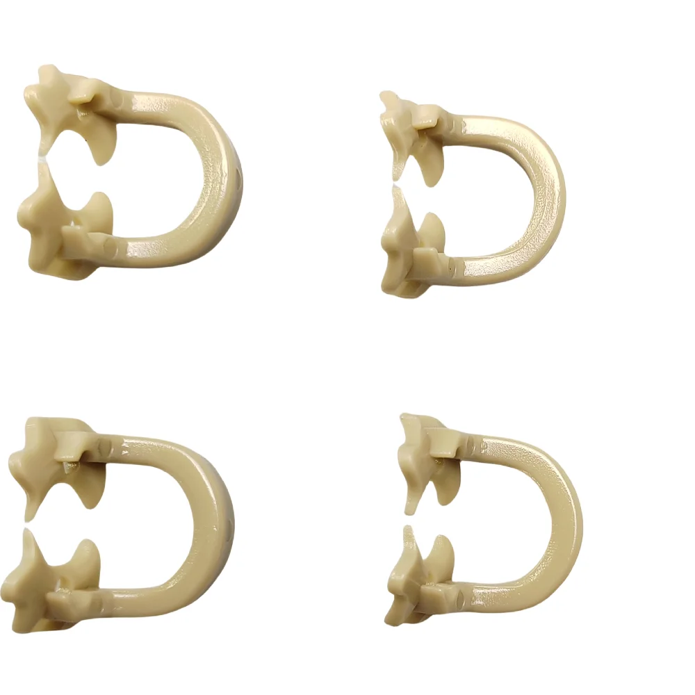 4 шт./набор резиновые зажимы для зубных протезов