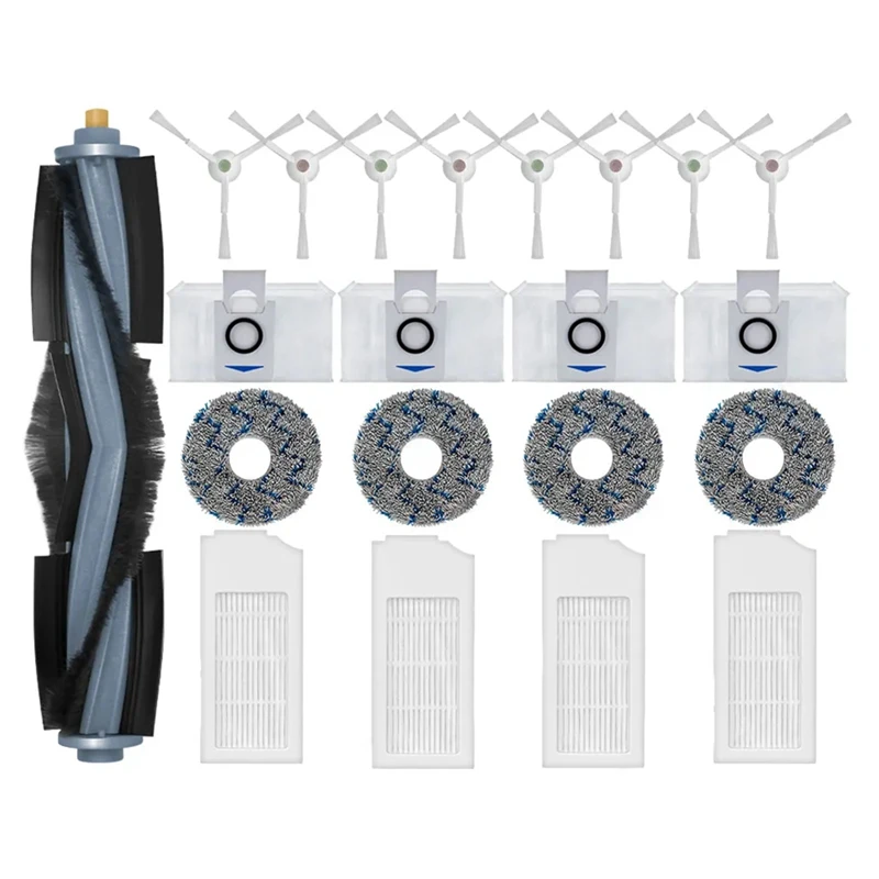Запчасти Для Ecovacs Debot X1 OMNI T10 TURBO DBX53 пылесборник фильтр основная боковая щетка