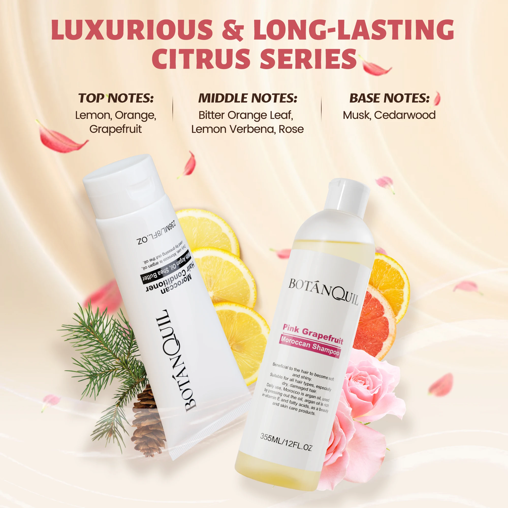 BOTANQUIL Шампунь и кондиционер Марокканская серия