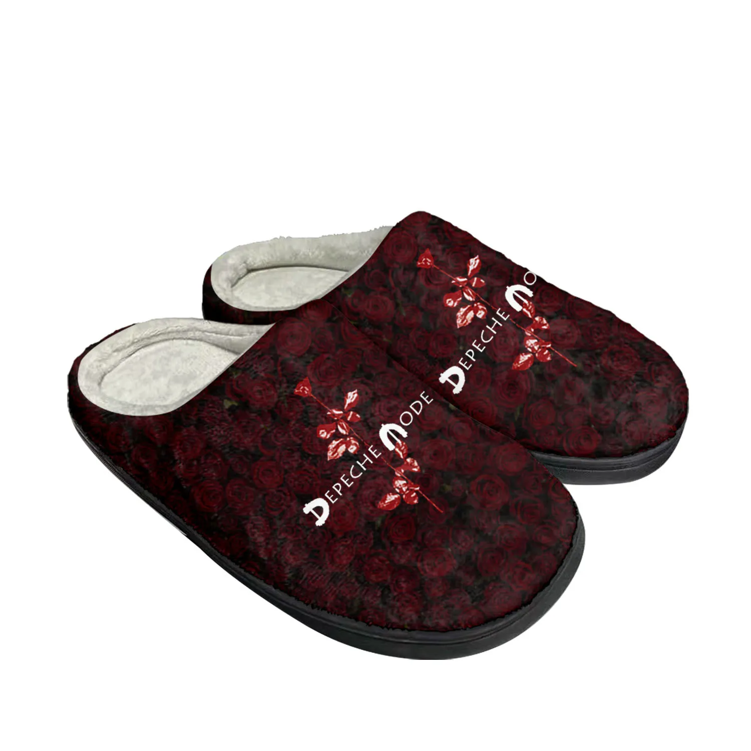 

Depeche Rock Band Mode Home Cotton Custom Slippers Mens Womens Sandals Plush Bedroom Casual Keep Warm Shoes Thermal Slipper