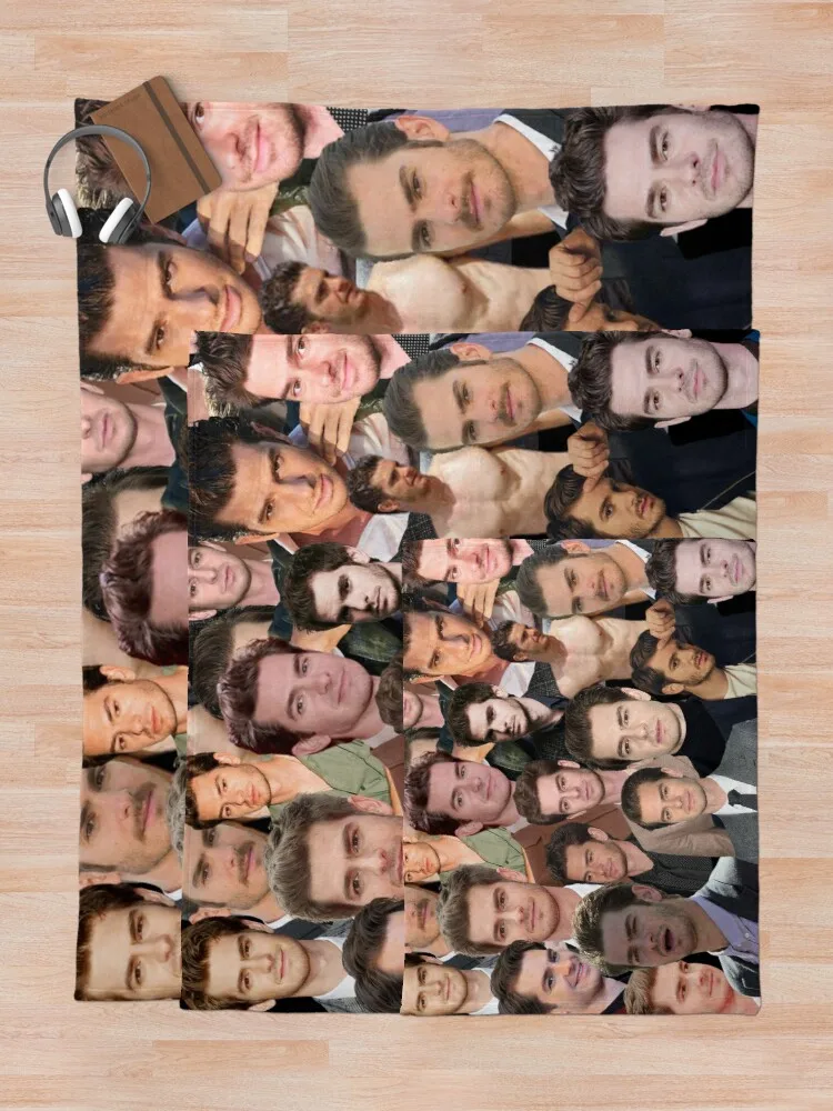 Флисовое одеяло с воротником для фотографий |